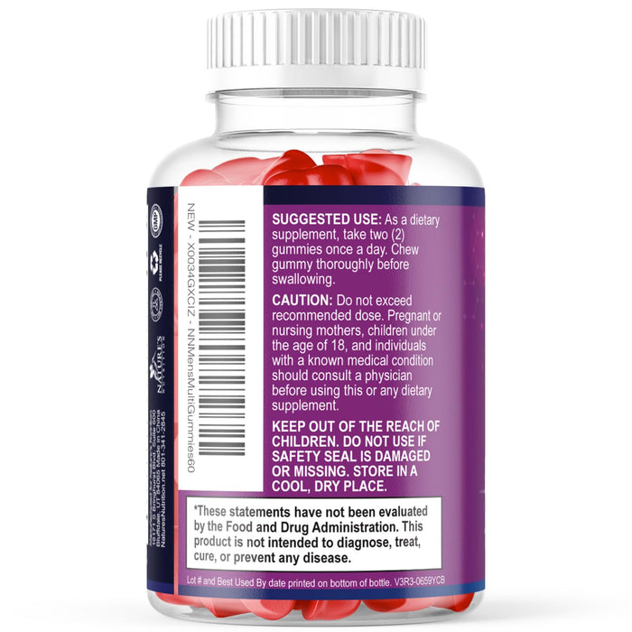 Men's Multivitamin - 60 Gummies