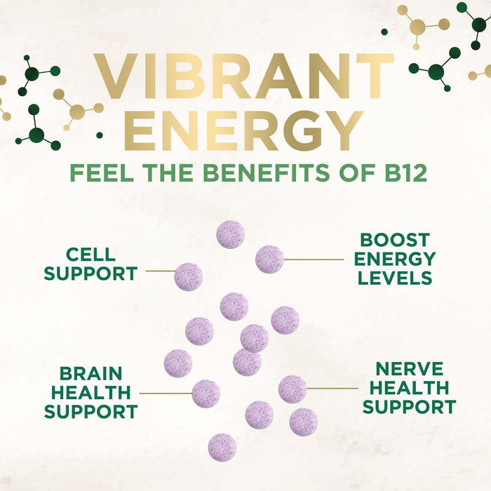 Vitamin B12 (Methylcobalamin) 1000 mcg - 120 Chewable Tablets