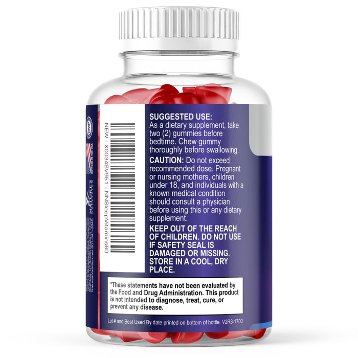 Melatonin Sleep Gummies 12 mg - 60 Gummies