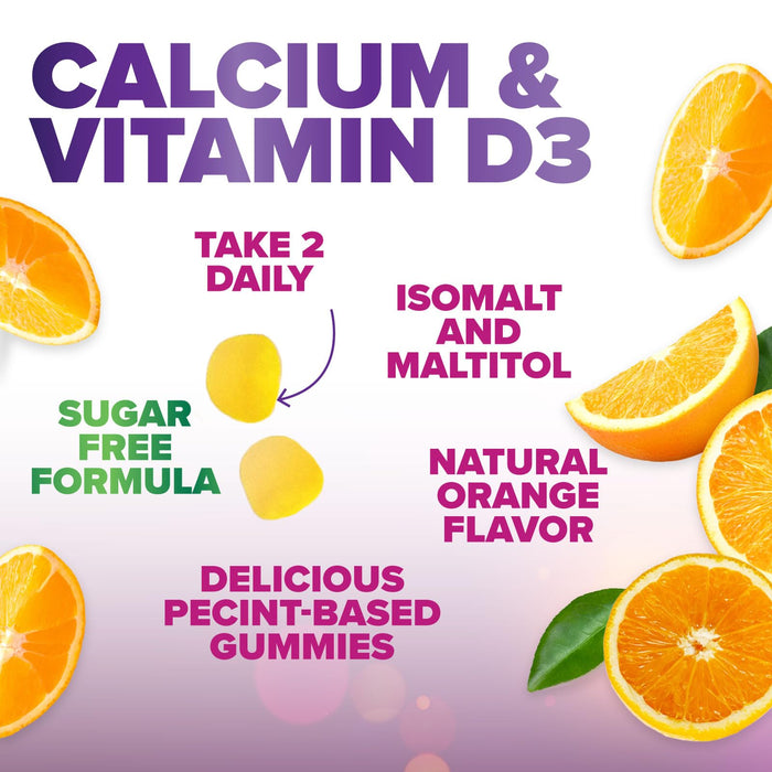 Chewable Calcium â€“ 400 IU â€“ 60 Gummies