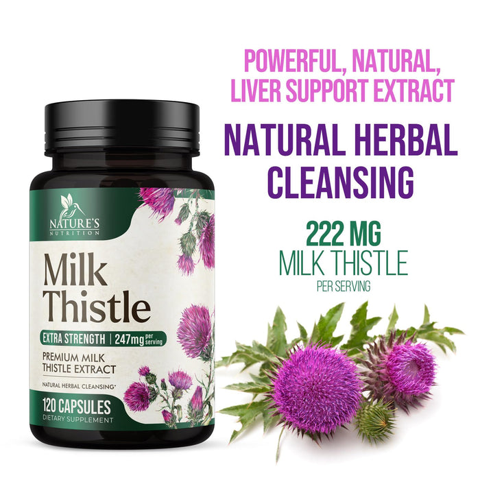 Milk Thistle Extract â€“ 1000mg â€“ 120 Capsules