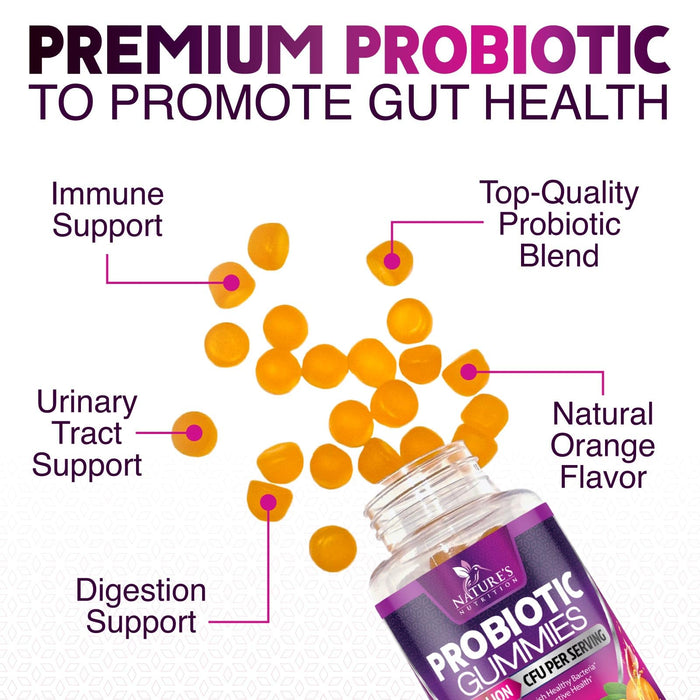 Probiotic 5 Billion CFU - 60 Gummies