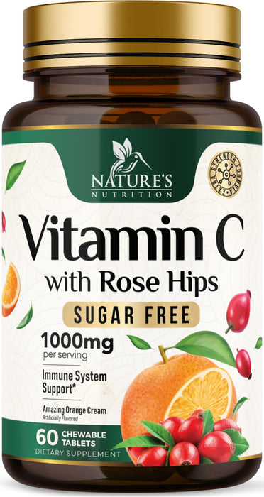 Vitamin C 1000 mg - 60 Chewable Tablets