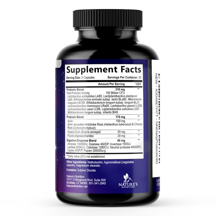 Probiotics 100 Billion CFU â€“ 60 Capsules