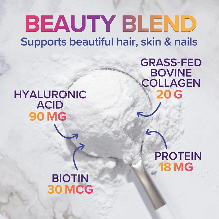 Collagen Gummies with Biotin - Hydrolyzed Collagen Peptides Supplement Types I and III - Support for Hair, Skin, Nails and Joints - Gluten Free and Non-Gmo - Orange Flavored Gummy Vitamins