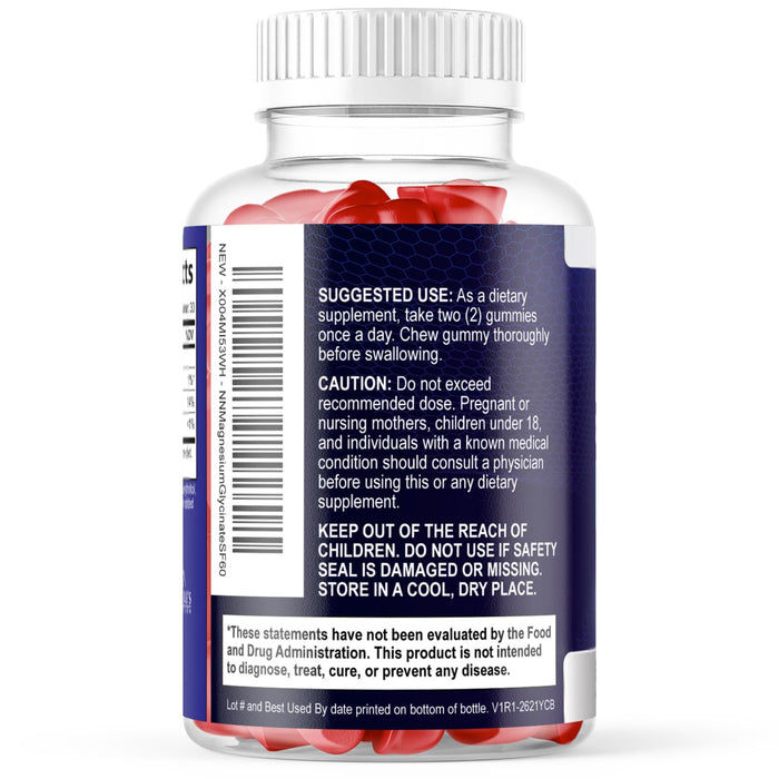 Magnesium Glycinate - 60 Gummies