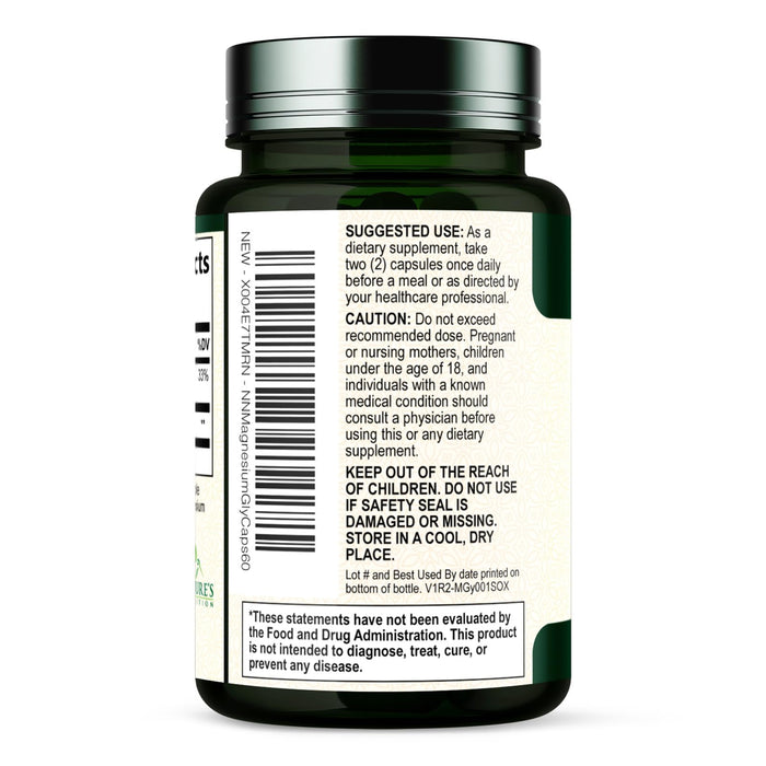 Magnesium Glycinate 1000 mg - 60 Capsules