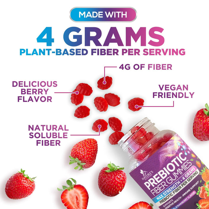 Fiber Gummies 4 g - 120 Gummies