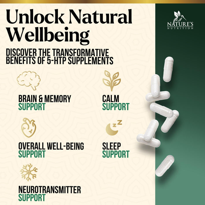 5-HTP 200 mg - 120 Capsules