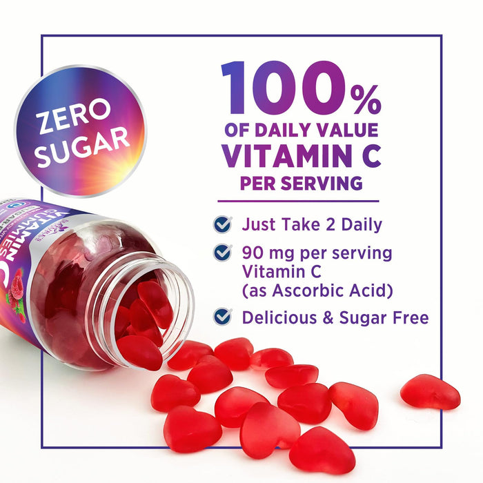 Vitamin C - Raspberry, 60 Gummies