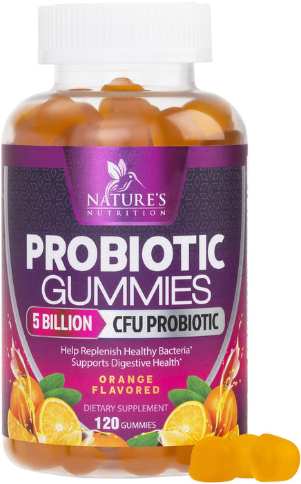 Daily Probiotic Gummies â€“ 5 Billion CFU â€“ 120 Gummies