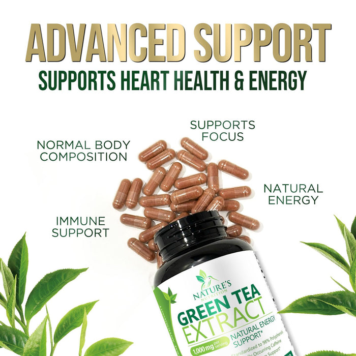 Green Tea Extract 1000 mg - 120 Capsules
