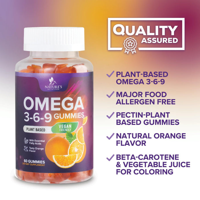Omega 3-6-9 - Orange, 60 Gummies