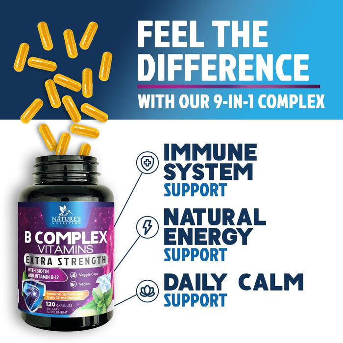 Vitamin B Complex - 120 Capsules