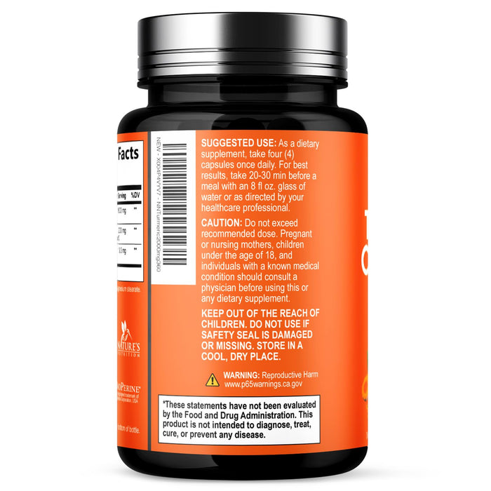 Turmeric Curcumin + Black Pepper 2000 mg - 360 Count