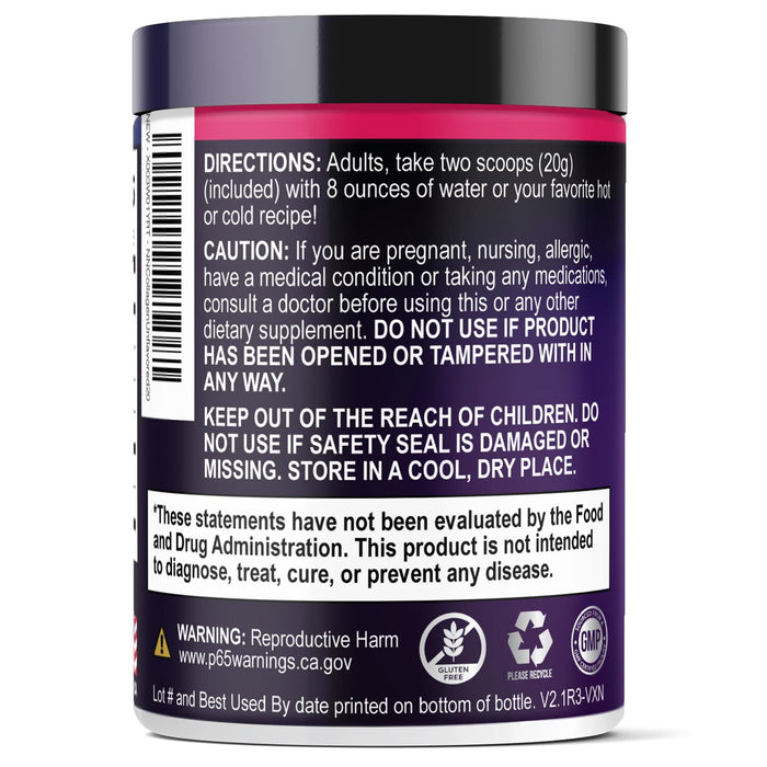 Collagen Peptides Powder + Hyaluronic Acid - Unflavored, 28 Servings