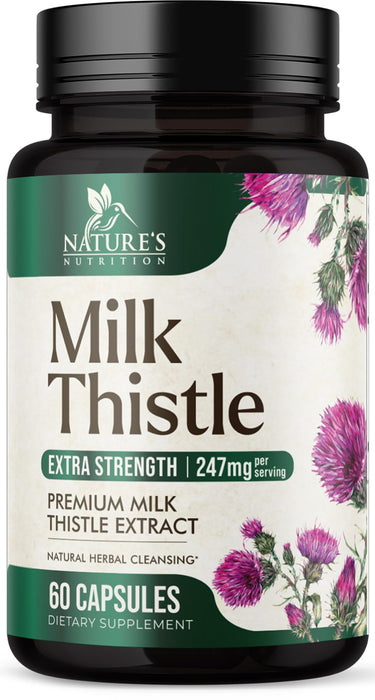 Milk Thistle Extract – 1000mg – 60 Capsules