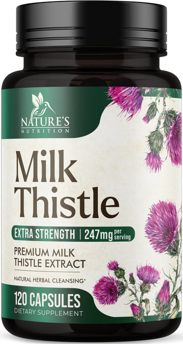 Milk Thistle Extract â€“ 1000mg â€“ 120 Capsules