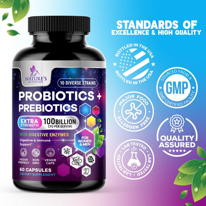 Probiotics 100 Billion CFU â€“ 60 Capsules