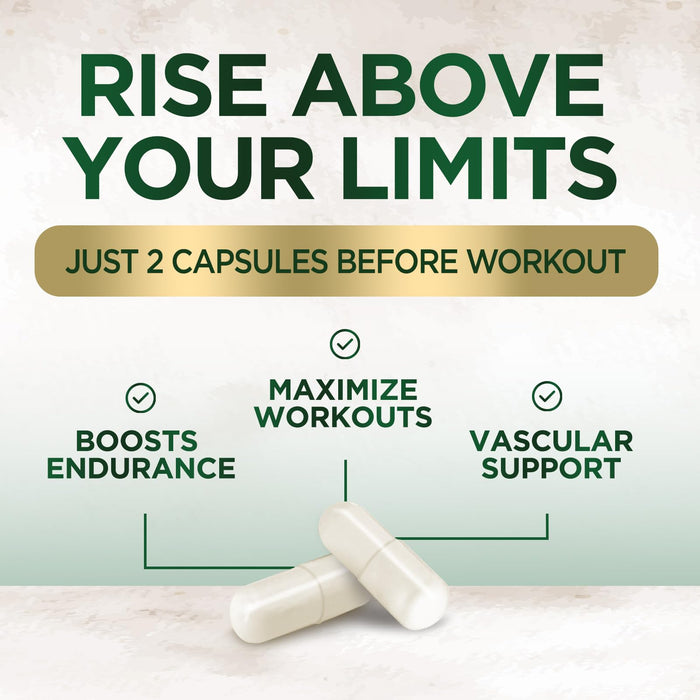 L-Arginine 1000 mg - 120 Capsules