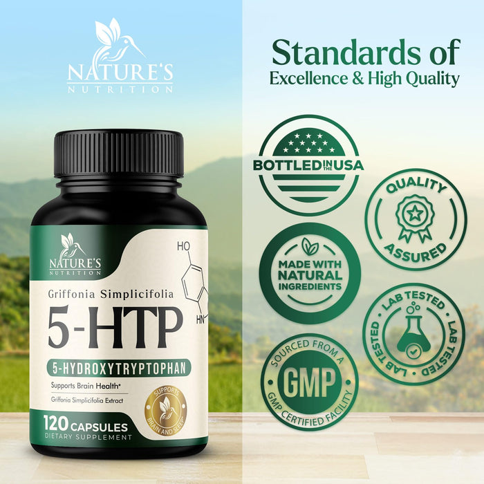 5-HTP 200 mg - 120 Capsules