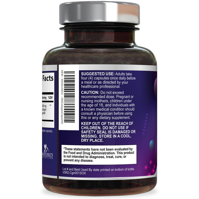 Multi Collagen Peptides - 240 Capsules