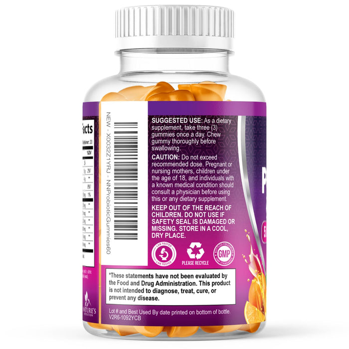 Probiotic 5 Billion CFU - 60 Gummies