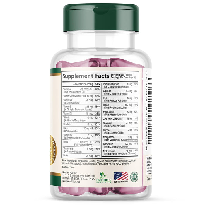 Women's Multivitamin - 60 Softgels