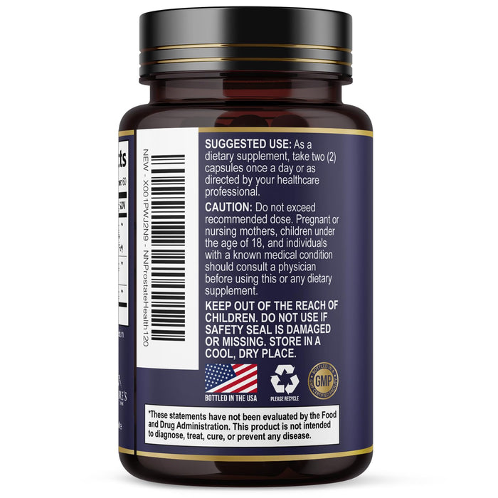 Menâ€™s Prostate Support Formula â€“ 120 Capsules