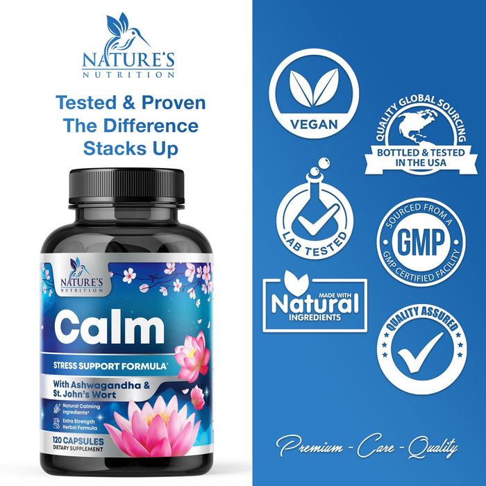 Calm & Relax Support - 120 Capsules