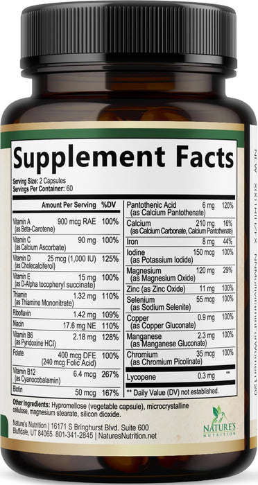 Women's Multivitamin - 120 Capsules