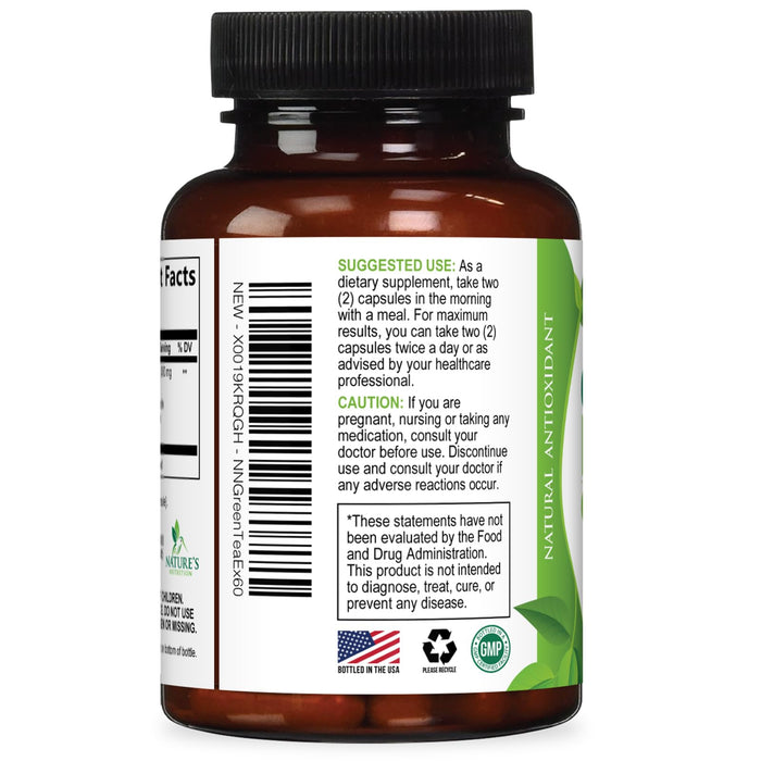 Green Tea Extract 1000 mg - 60 Capsules