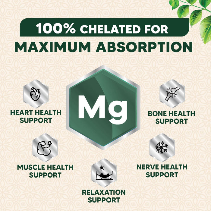 Magnesium Glycinate 1000 mg - 240 Capsules