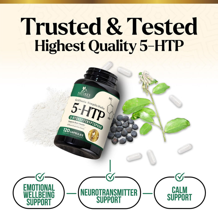 5-HTP 200 mg - 120 Capsules