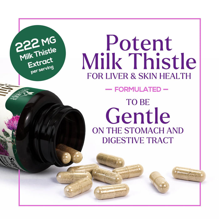 Milk Thistle Extract â€“ 1000mg â€“ 120 Capsules