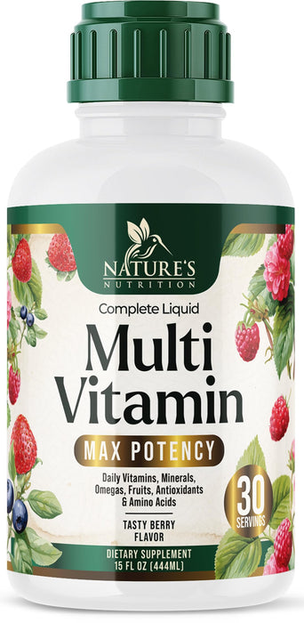 Liquid Multivitamin â€“ 15 Fl Oz