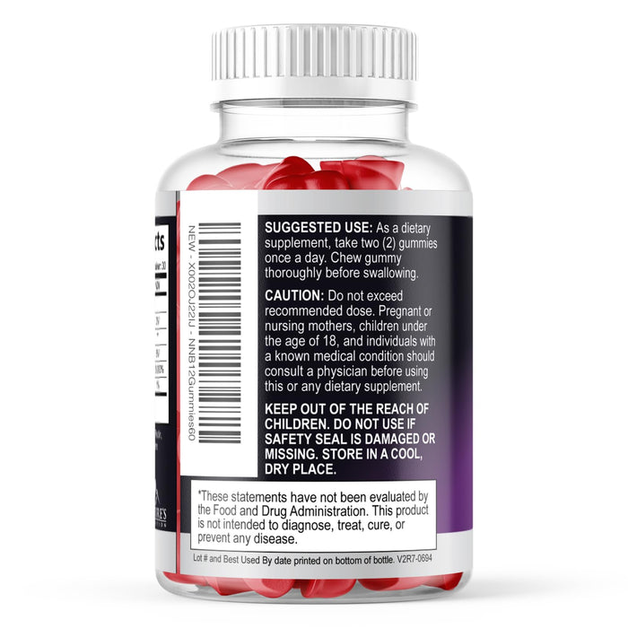 B12 Gummies â€“ 3000mcg â€“ 60 Gummies