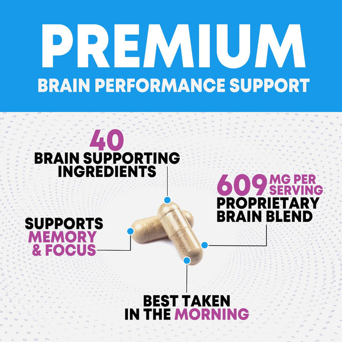 Brain Memory â€“ 120 Capsules