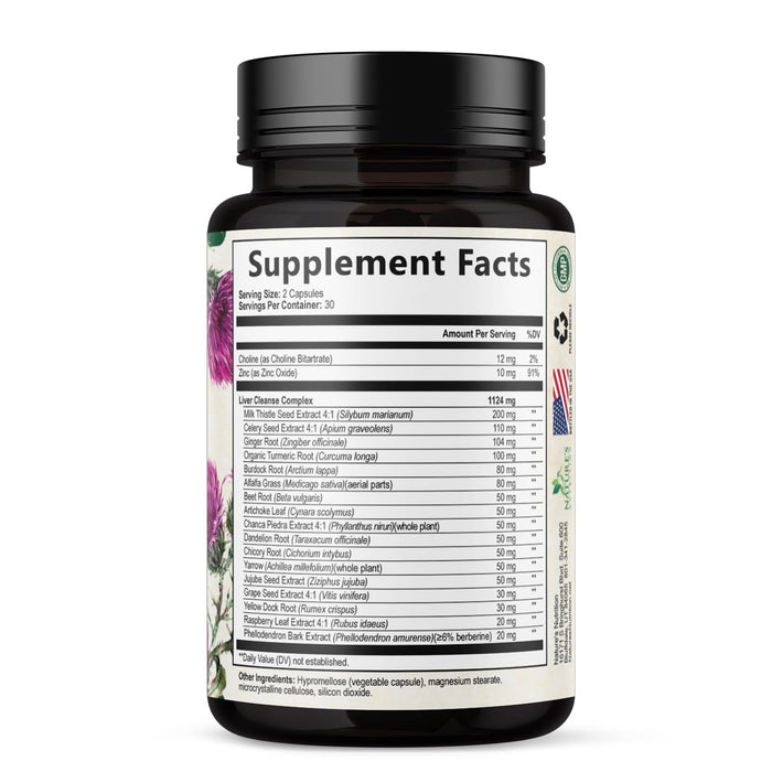 Liver Support Formula â€“ 60 Capsules