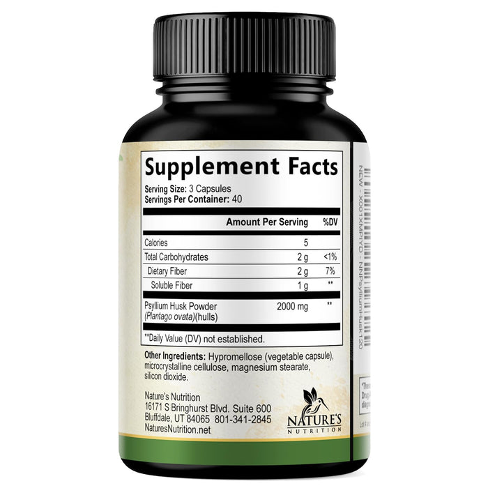 Fiber Gummies 2000 mg - 120 Capsules