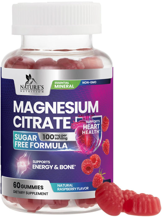 Magnesium Citrate - 60 Gummies