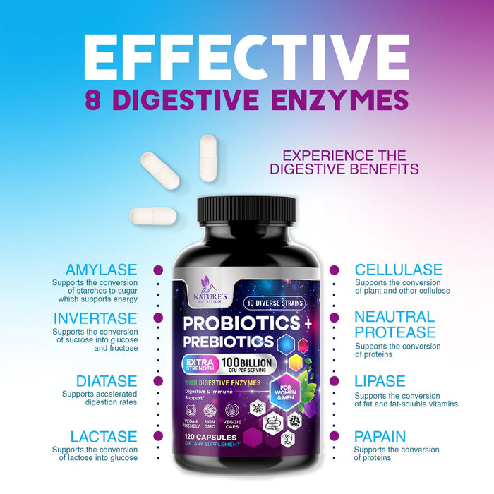 Probiotics 100 Billion CFU â€“ 120 Capsules
