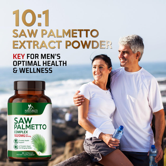 Saw Palmetto 1000 mg - 60 Capsules