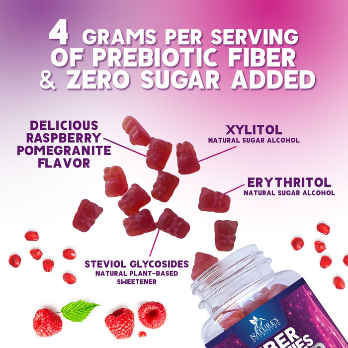 Prebiotic Fiber Gummies â€“ 60 Gummies
