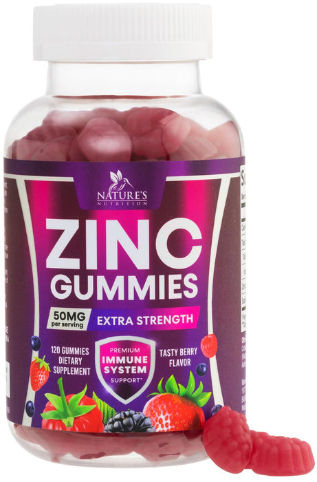 Zinc Gummies 50mg â€“ 120 Gummies