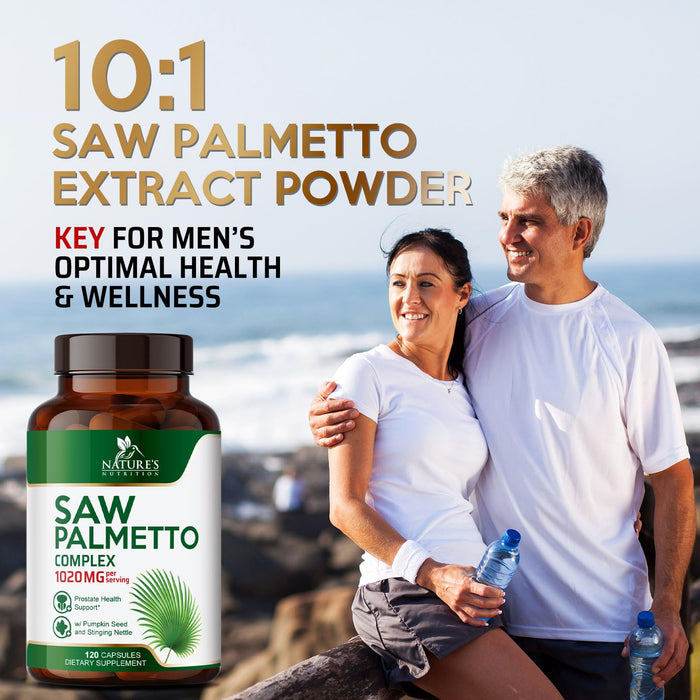 Saw Palmetto for Men 1000MG Prostate Health â€“ 120 Capsules