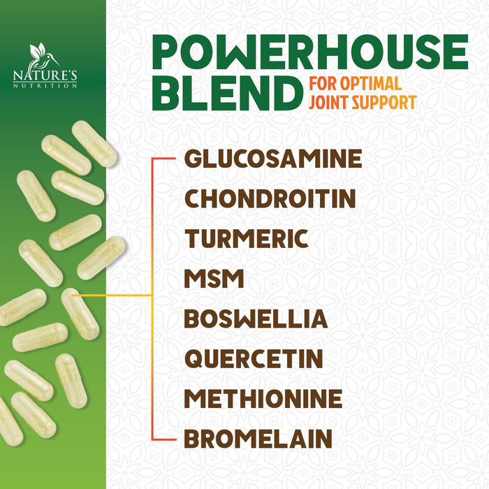 Glucosamine Chondroitin MSM 2100 mg - 240 Capsules