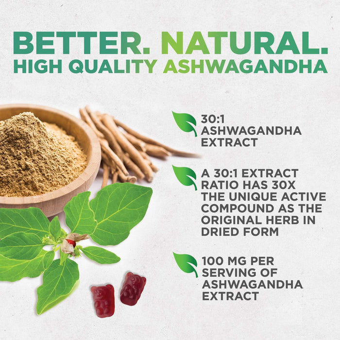 Ashwagandha Gummies â€“ 3000mg â€“ 60 Gummies