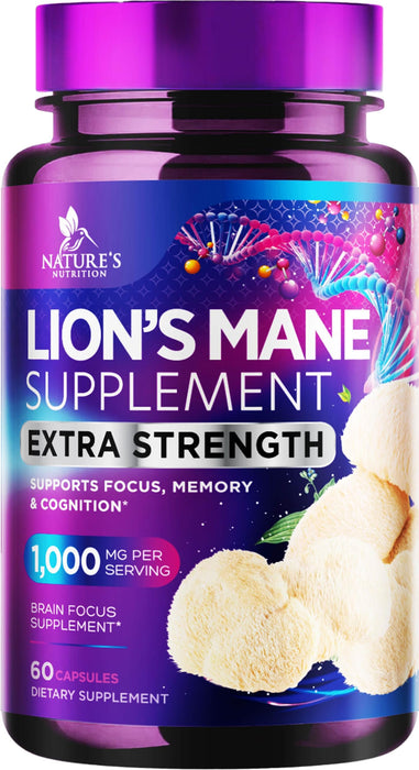 Lion's Mane Mushroom - 60 Capsules