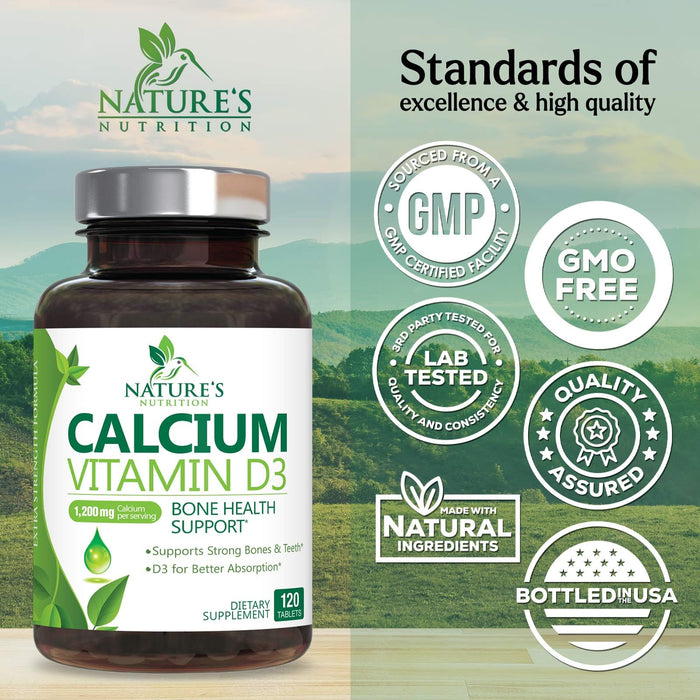 Calcium 1200 mg - 120 Tablets